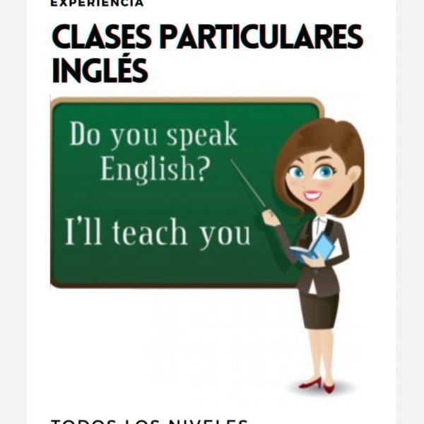 Logo de PROFESORA PARTICULAR DE INGLÉS