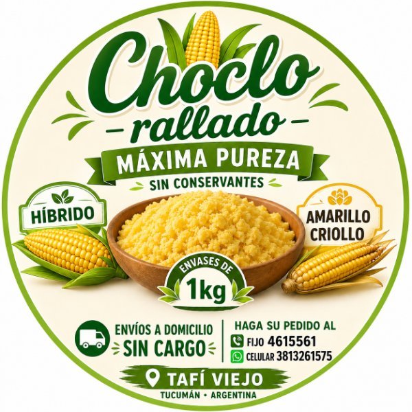 Logo de Choclo Rallado