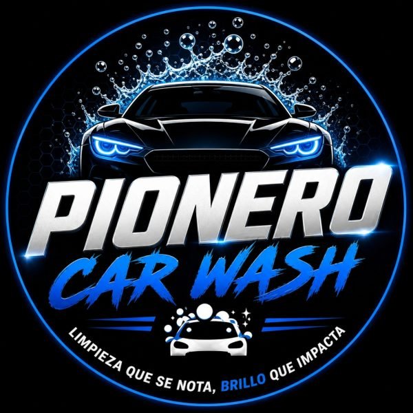 Logo de Pionero car wash