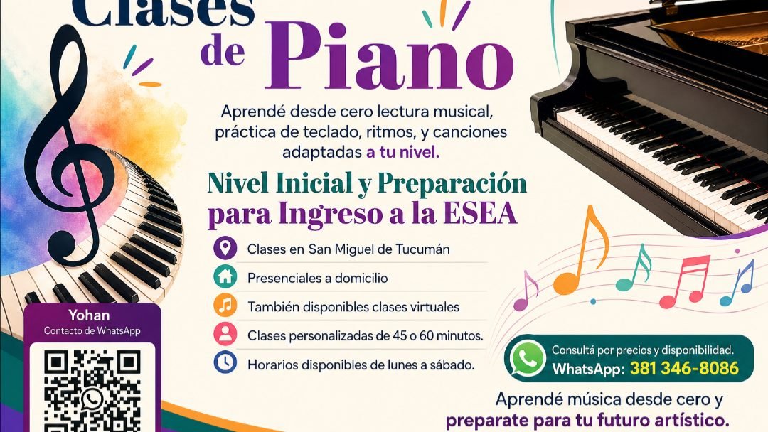Clases de Piano (Yohan)