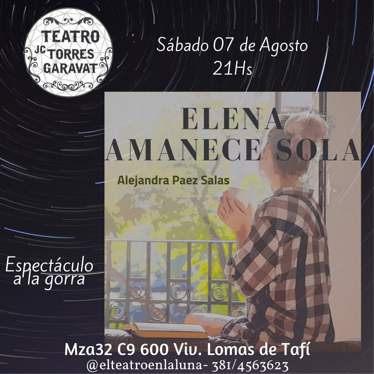 “Elena Amanece Sola”