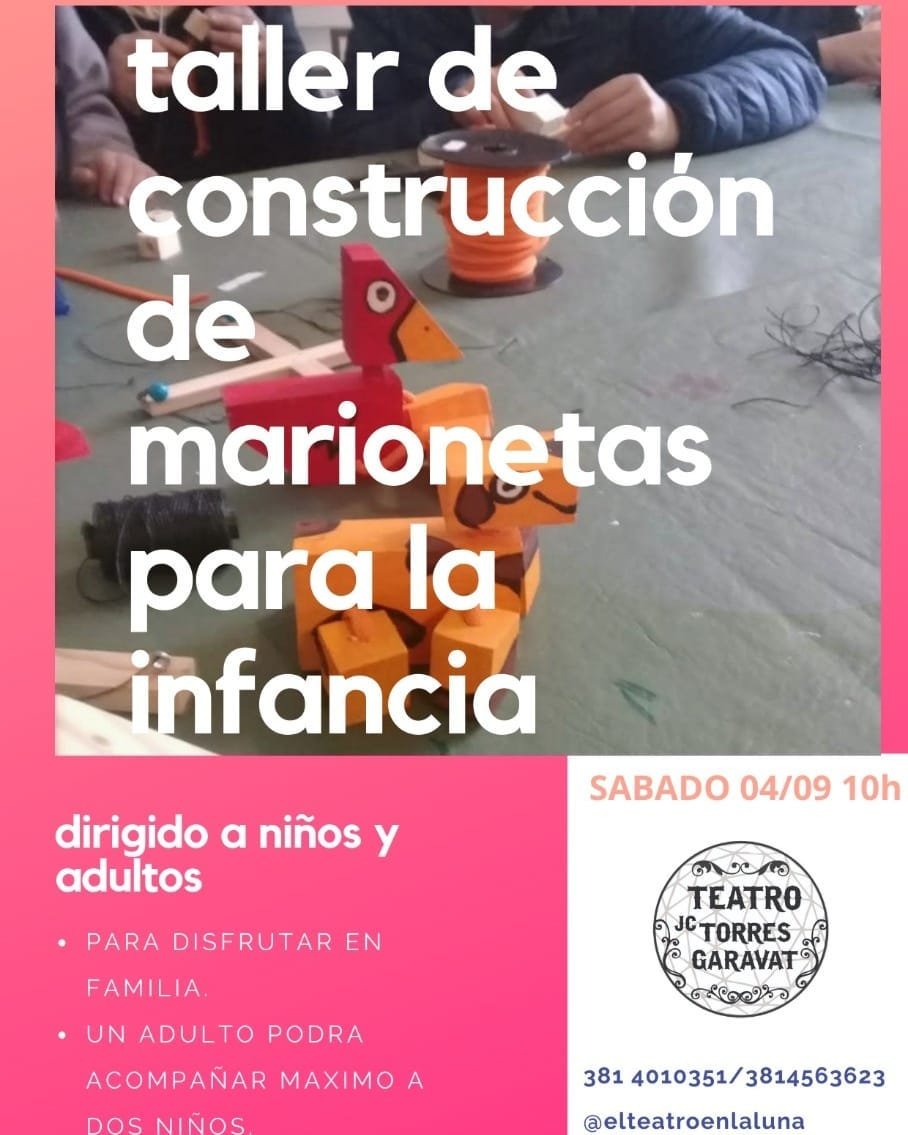 CONSTRUCCIÓN DE MARIONETAS PARA LA INFANCIA