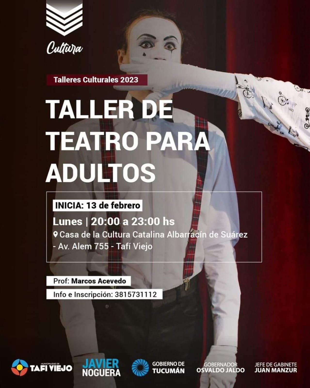 Taller de Teatro para Adultos