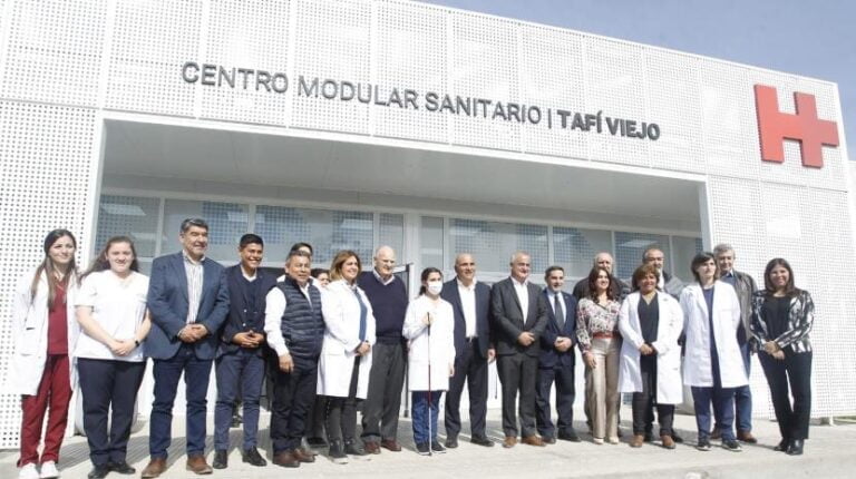 El Hospital Modular de Lomas de Tafí está en su etapa final de ejecución