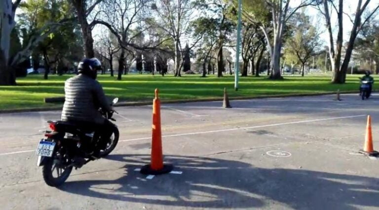 Nueva pista de manejo para obtener licencia de motos en Tafí Viejo