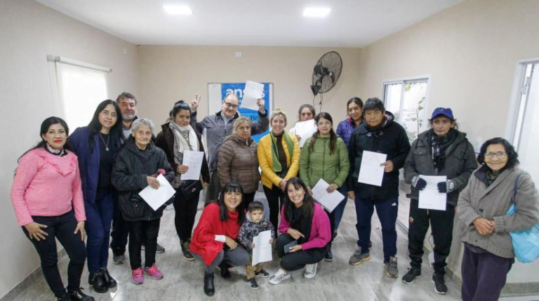 Entregadas 20 pensiones por discapacidad en Tafí Viejo.