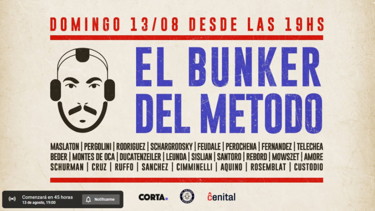 Especial en Youtube: «EL BUNKER DEL METODO» – Análisis de las Elecciones Presidenciales PASO 2023