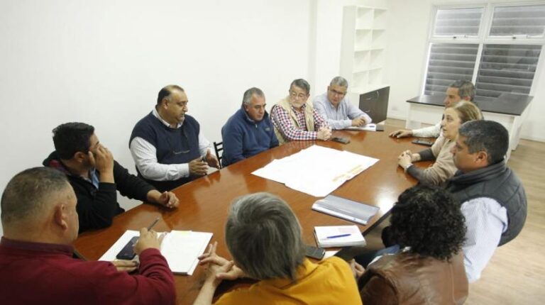 Comienzan las obras de sistematización de agua en la Diagonal Lechesi