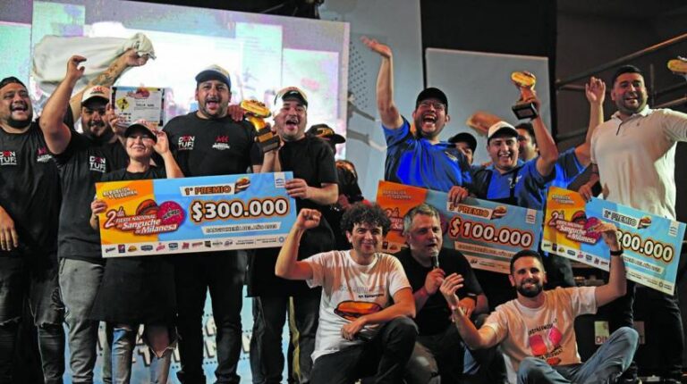 La Sanguchería 4103 obtiene el segundo lugar en la Fiesta Nacional del Sánguche de Milanesa