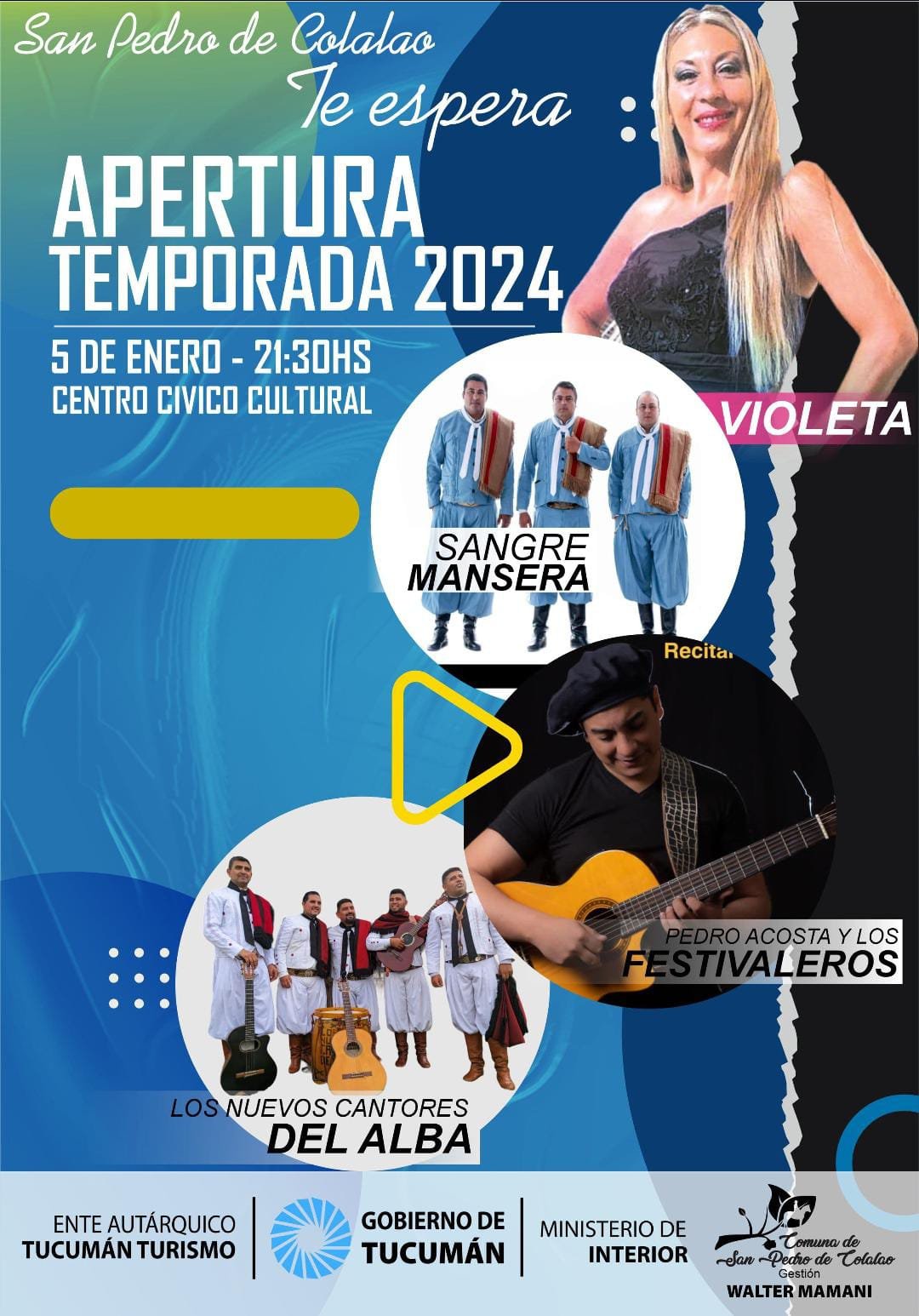 APERTURA DE TEMPORADA 2024- SAN PEDRO DE COLALAO