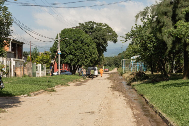 Realización de tareas de mantenimiento en Lomas de Tafí