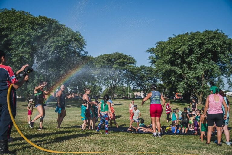 La Intendente visita la Colonia de Verano en Lomas de Tafí