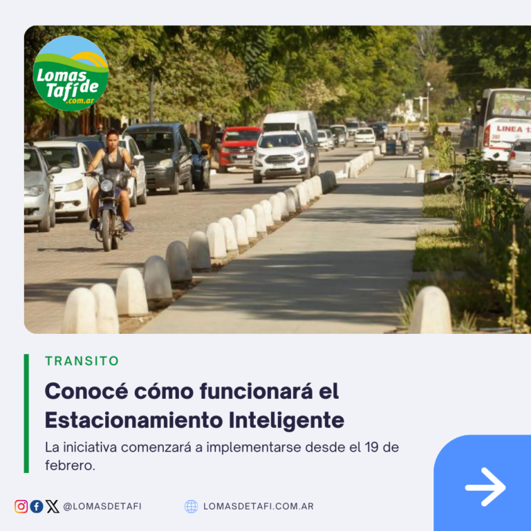 Conocé cómo funcionará el Estacionamiento Inteligente en la ciudad
