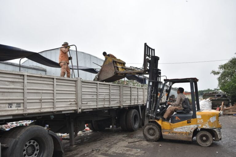 El CIAT comercializa 30 toneladas de vidrio para su reciclaje en San Juan
