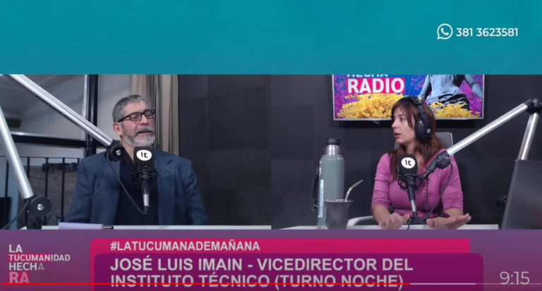 Denuncian Discriminación en el Instituto Técnico de la UNT: Entrevista con el Profesor José Luis Imain