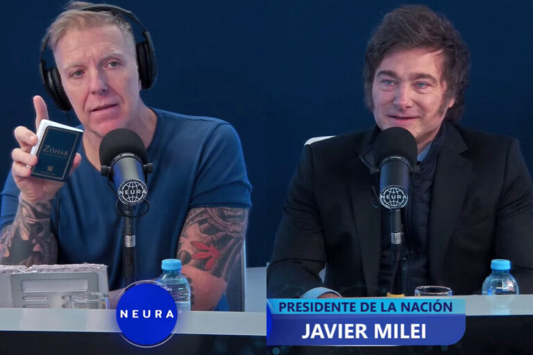 Javier Milei criticó al Banco Macro, al FMI, y a varios políticos y economistas.