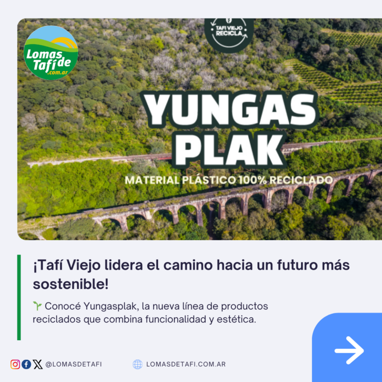 Tafí Viejo: Innovación y Sostenibilidad con Productos Reciclados