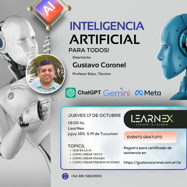 Descubrí el poder de la Inteligencia Artificial en nuestra MasterClass gratuita