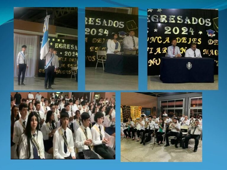 La Escuela Técnica N°2 de Tafí Viejo celebró su emotivo Acto de Colación