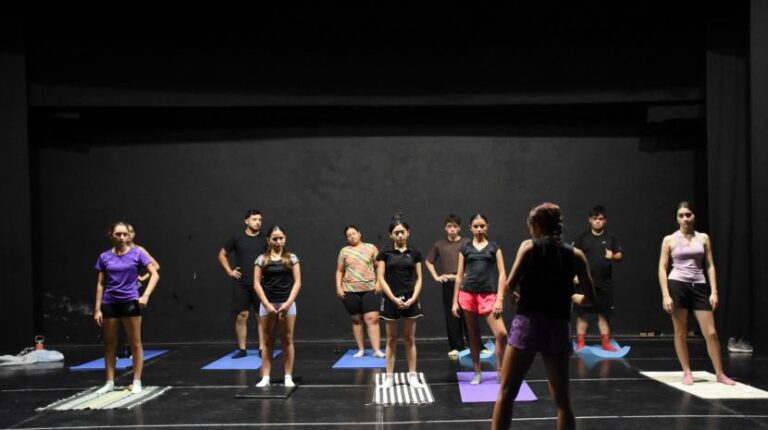 Comenzó el taller de preparación física para bailarines en Tafí Viejo