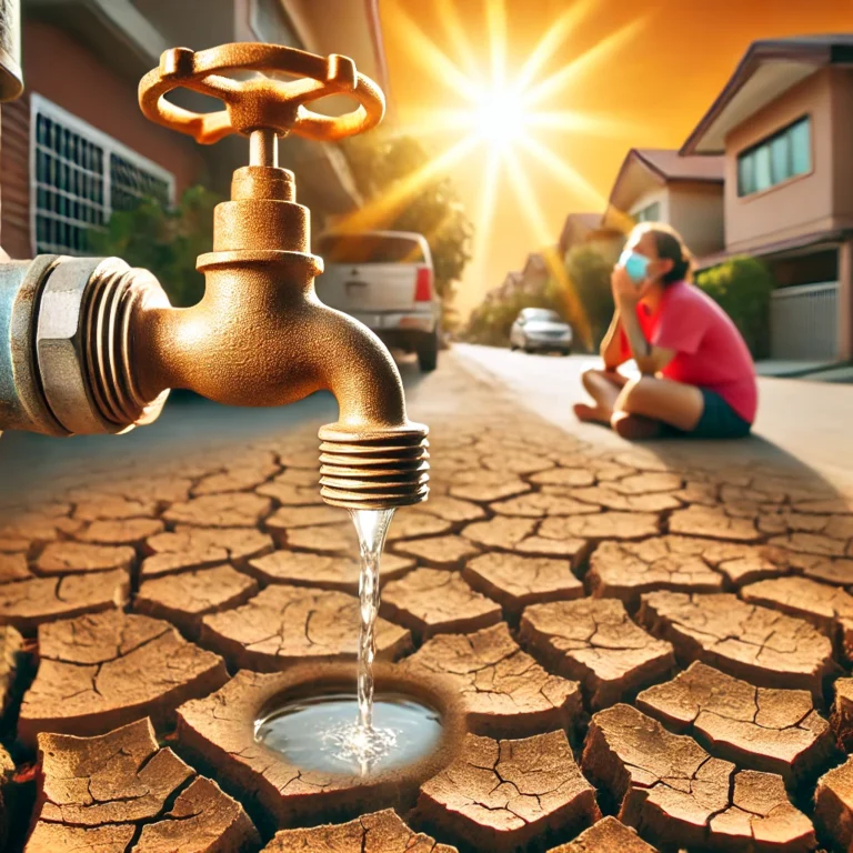 Vecinos del Sector 9 denuncian falta de agua en plena ola de calor