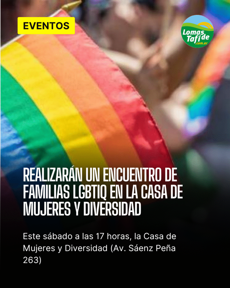 Realizarán un encuentro de familias LGBTIQ en la Casa de Mujeres y Diversidad