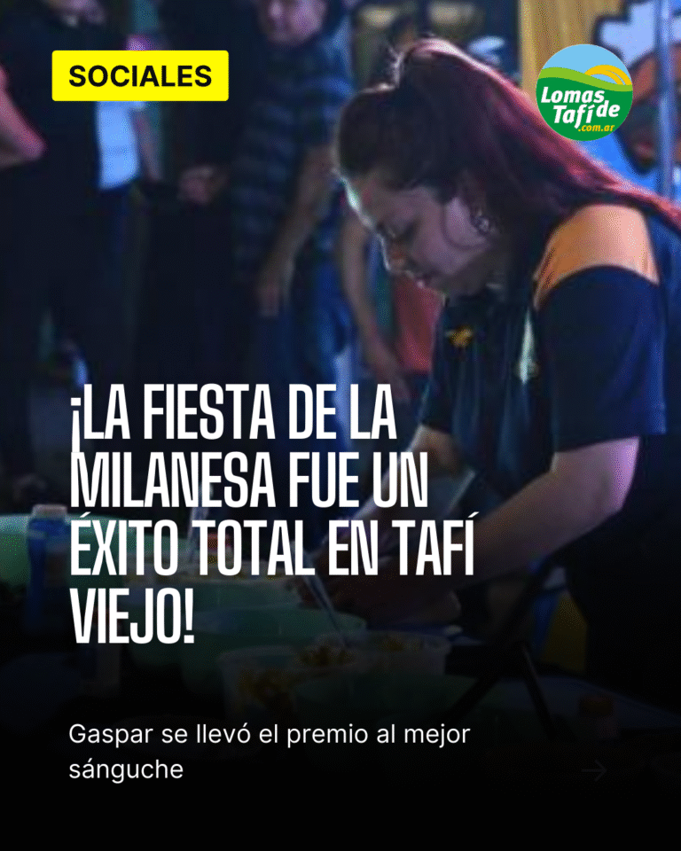 Tafí Viejo celebró a lo grande su plato típico en la 4ª Fiesta de la Milanesa