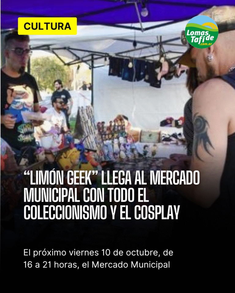 “Limón Geek” llega al Mercado Municipal con todo el coleccionismo y el cosplay