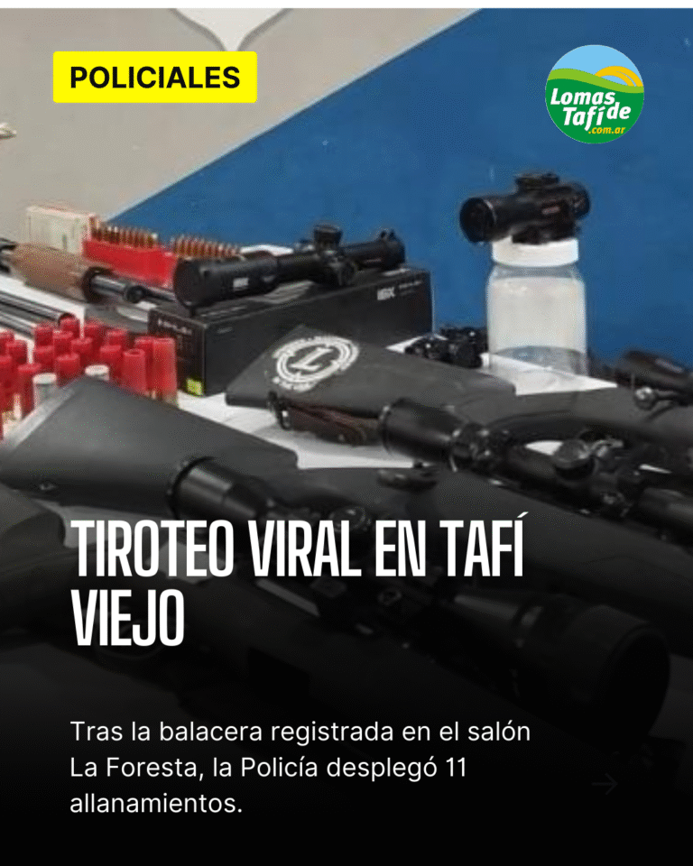 Tiroteo viral en Tafí Viejo: tras 11 allanamientos, la Policía detuvo a un delincuente y secuestró armas, droga y una camioneta de lujo