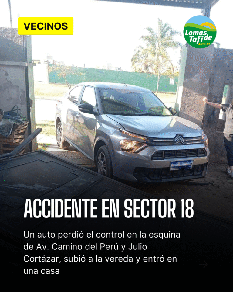 Vecinos del sector 18 piden mayor control vial tras un grave accidente en la esquina de Julio Cortázar y Av. Camino del Perú