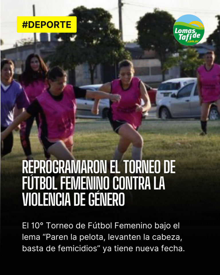 Reprogramaron el Torneo de Fútbol Femenino contra la violencia de género