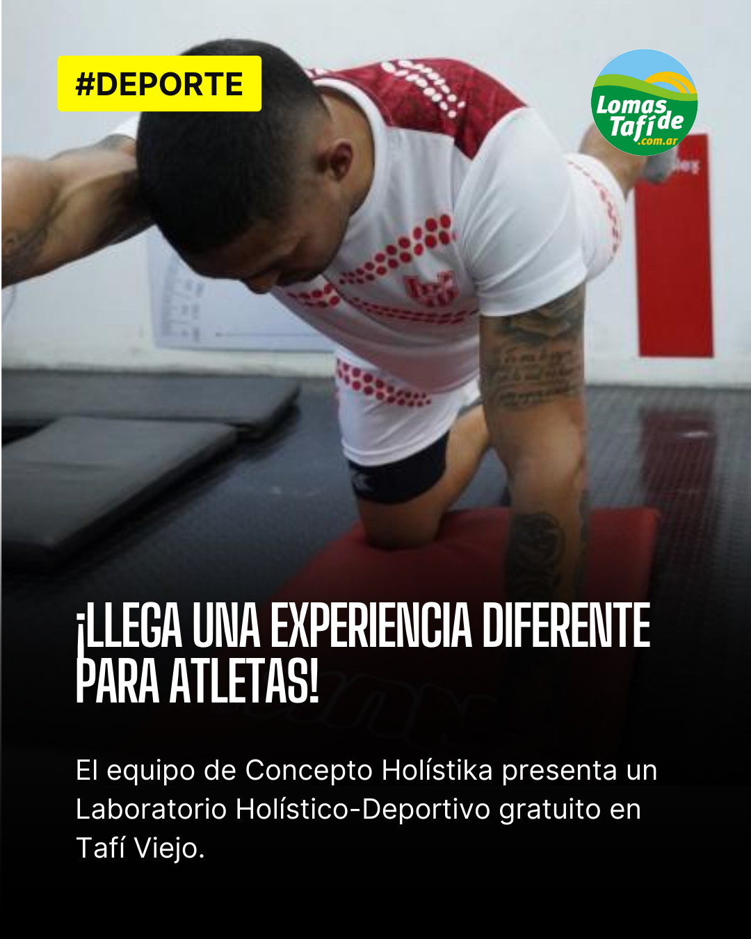 Laboratorio Holístico-Deportivo: una experiencia integral para atletas en Tafí Viejo