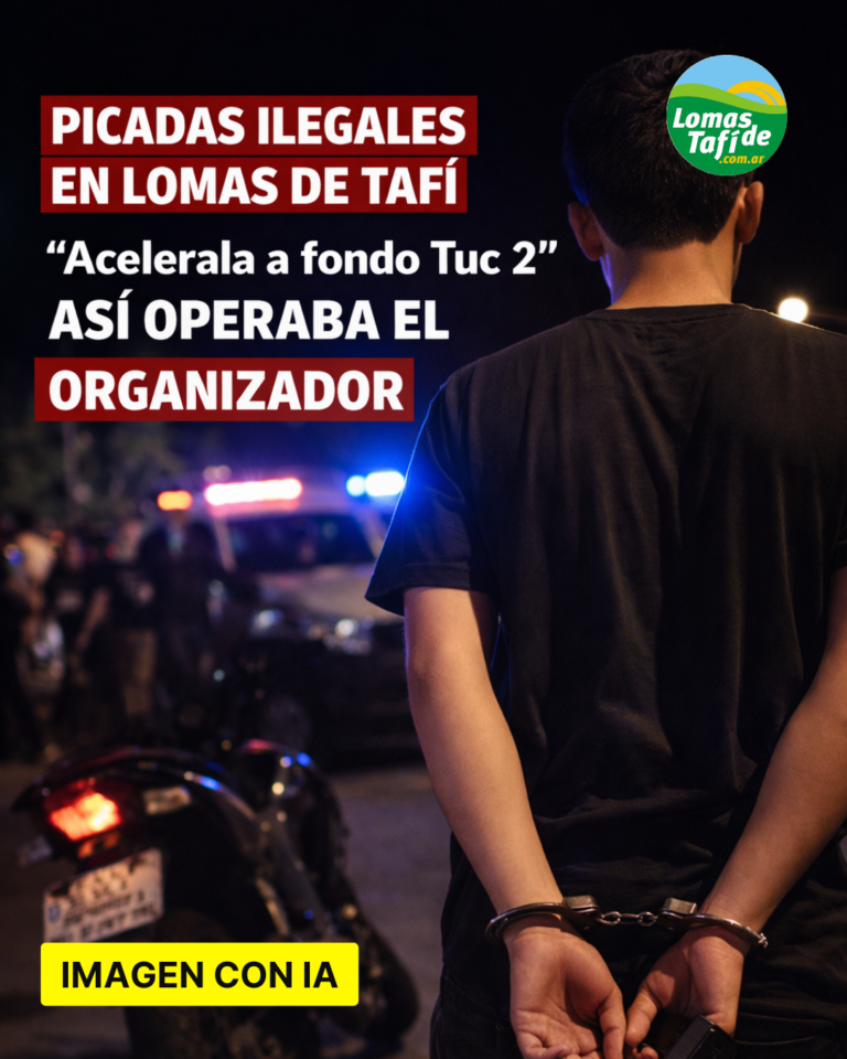 “Acelerala a fondo Tuc 2”: Alli se organizaban las picadas ilegales en Lomas de Tafí