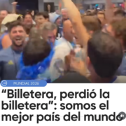 «Billetera, perdió la billetera»: la canción que unió a los hinchas