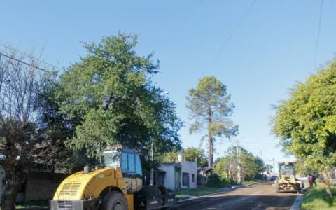 Avanzan las mejoras en las calles de Lomas de Tafí y Villa Obrera