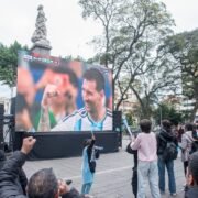 Celebración masiva en los Puntos Mundialistas de San Miguel de Tucumán