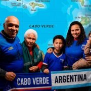 Tres generaciones de la familia Gomes con el corazón dividido entre Argentina y Cabo Verde