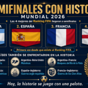 La historia también jugará las semifinales del Mundial 2026