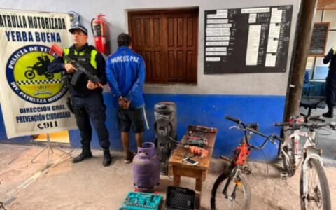 Abuela entregó a la Policía botín robado por su nieto en Yerba Buena