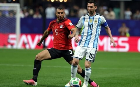 ¡Agónico! Argentina venció a Egipto y está en cuartos del Mundial