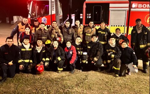 Bomberos de Tafí Viejo: El deber primero, incluso en día de partido