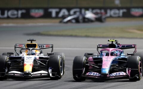 Colapinto brilló en la largada de Silverstone, pero Alpine no lo acompañó