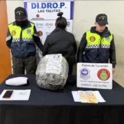 Detienen a una mujer en Lomas de Tafí con cocaína en una encomienda