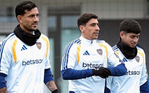 Leandro Paredes regresó a los entrenamientos de Boca Juniors