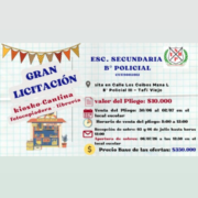 Licitación: Kiosco, fotocopiadora y librería en escuela de Tafí Viejo