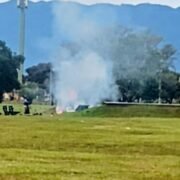 Preocupación en Lomas de Tafí por quema de basura municipal en el Parque