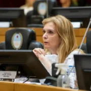Silvia Elías de Pérez cuestionó la gestión de Jaldo, Milei y Catalán
