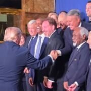 Trump elogia a Messi y saluda a ‘Chiqui’ Tapia en un evento de FIFA