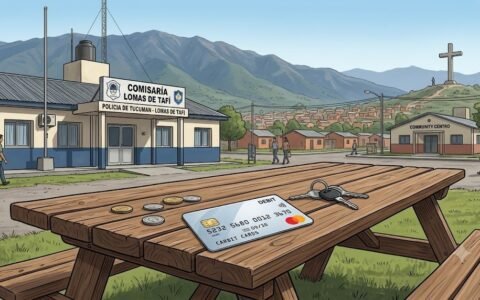 Vecino pierde tarjeta de débito y pide su entrega en comisaría de Lomas
