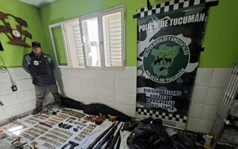 Allanamiento en Lomas de Tafí por caza furtiva: dos demorados